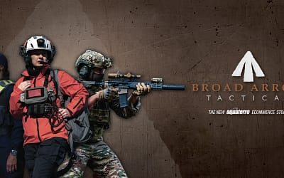 Aquaterro launches their new ecommerce website, Broad Arrow Tactical